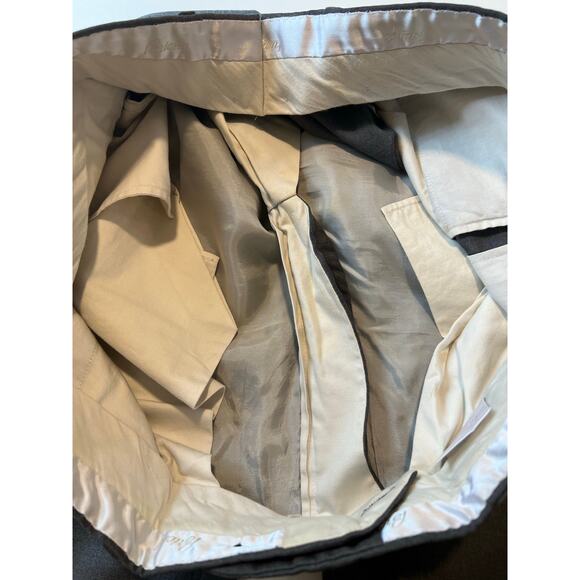 Brioni Moudi Super 150s Men's Pleated Dress Pants Gray Size 38R JP - Picture 10 of 14